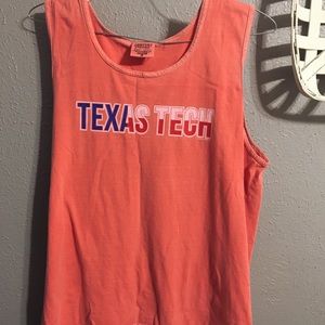 Texas Tech Comfort Colors Game Day Tank Top